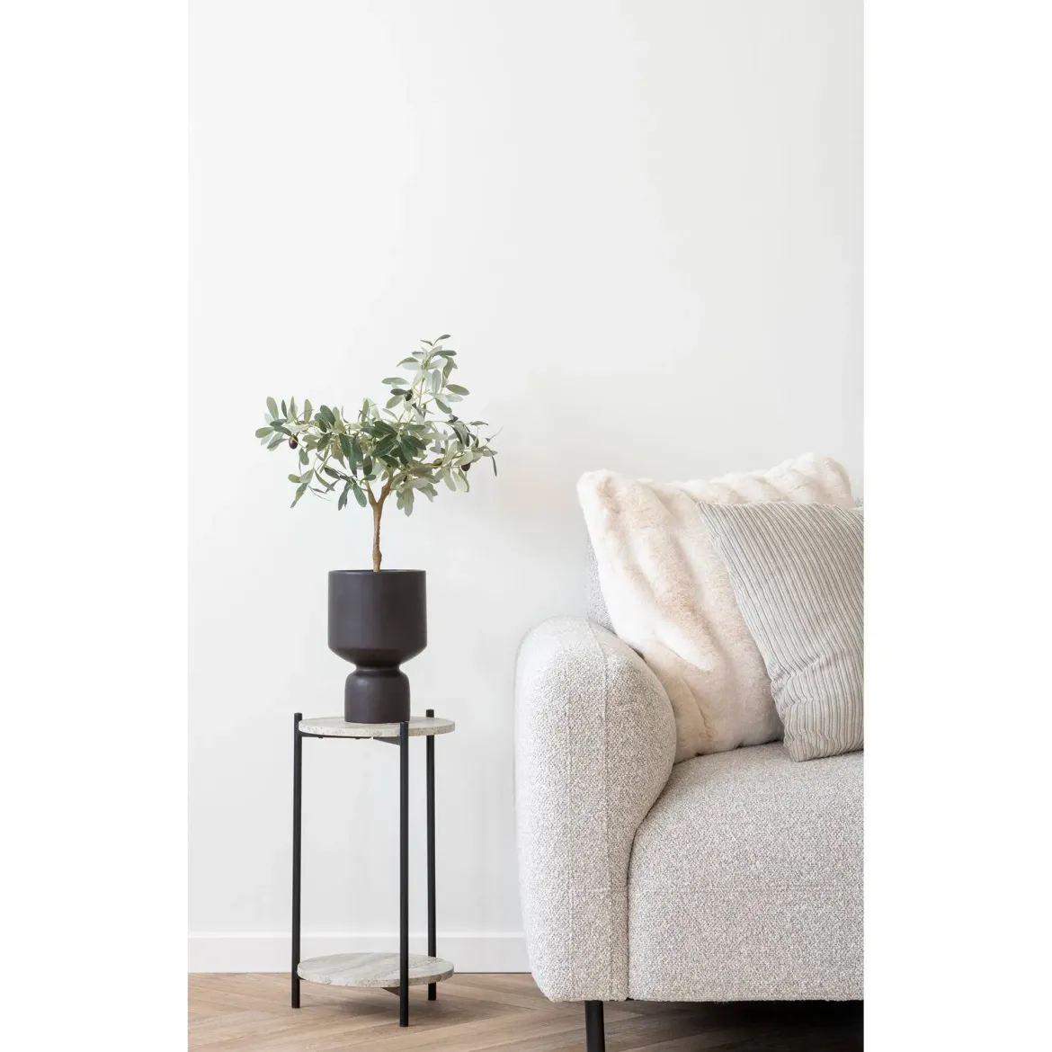 Kunstpflanze Olivenbaum – 61 cm mediterraner Charme für dein Zuhause