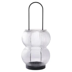 Laterne Aruba Metall/Glass