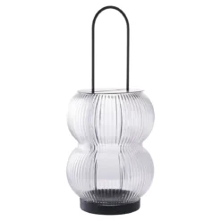 Laterne Aruba Metall/Glass