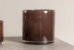 Laterne Eddie - Laterne aus Glas in verschiedenen Farben