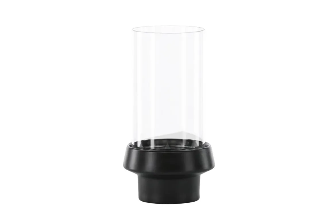 Laterne Flame - Laterne aus Glas und Steinzeug in verschiedenen Farben