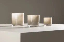 Laterne Polar - Laterne aus Glas in verschiedenen Farben