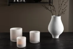Laterne Polar - Laterne aus Glas in verschiedenen Farben