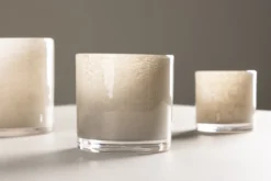 Laterne Polar - Laterne aus Glas in verschiedenen Farben