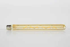 LED-Glühlampe Nirox – T32-E27 (30 cm) mit amberfarbenem Glas