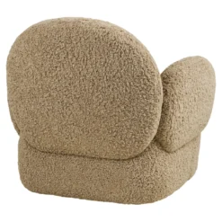 Lounge Sessel Alvenia - kuscheligen Bouclé-Look