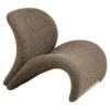 Lounge Sessel Eirvona - kuscheliger brauner Look