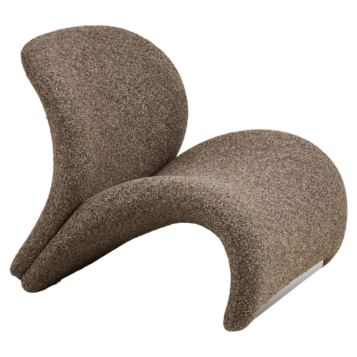 Lounge Sessel Eirvona - kuscheliger brauner Look