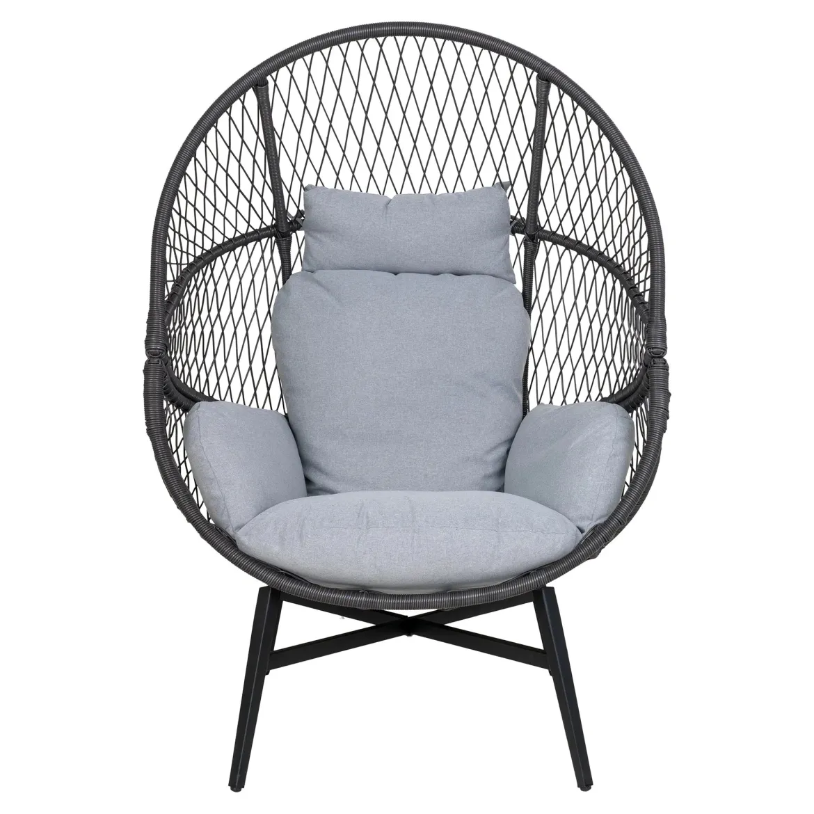 Loungesessel Marano aus Polyrattan inkl. Kissen