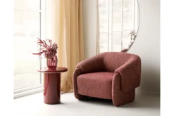 Lounge Sessel Ravellin - Bordeaux Mix