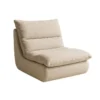 Lounge Sessel Selona - Polstersessel aus Leinenmischung