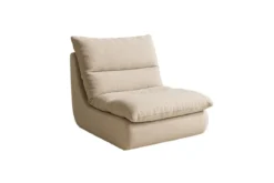 Lounge Sessel Selona - Polstersessel aus Leinenmischung