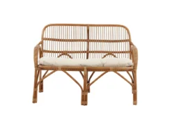 Loungesessel Sevilla – aus Rattan inklusive creme-weißem Kissen