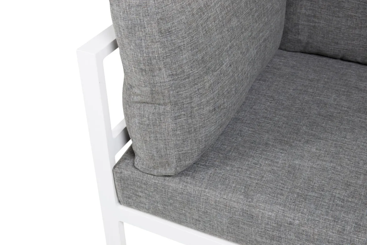 Loungesessel Sofi - Eckmodul mit Kissen für den Außenbereich