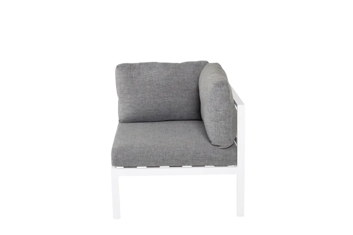 Loungesessel Sofi - Eckmodul mit Kissen für den Außenbereich