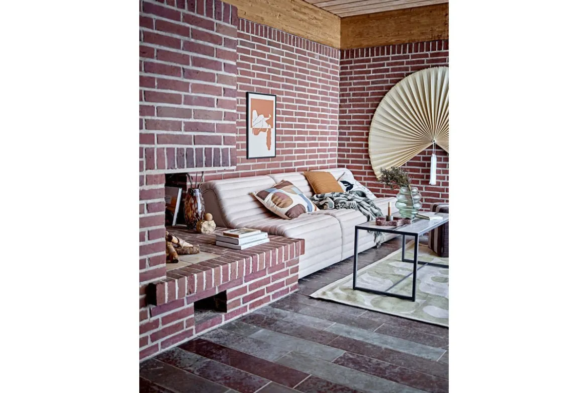 Lounge Sessel Taupe - im modernen Retro Look