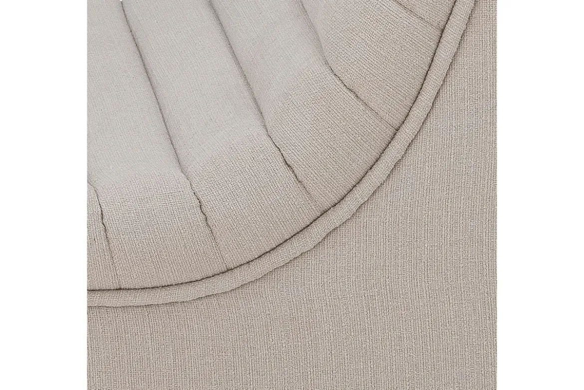 Lounge Sessel Taupe - im modernen Retro Look