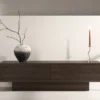 Lowboard Darion - in Mocca für TV, Konsolen und Zubehör