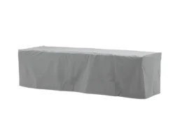 Möbelabdeckung Fortea - 180x60x50 aus grauem Polyester