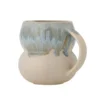 Milchkännchen Avely – Steingut mit reaktiver Glasur in Blau