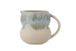 Milchkännchen Avely – Steingut mit reaktiver Glasur in Blau