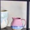 Milchkännchen Sandra – Steingut mit reaktiver Glasur in verschiedenen Farben