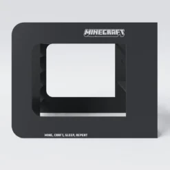 Minecraft Gaming-Hochbett „BaseCamp XL“ mit Schreibtisch & Regal