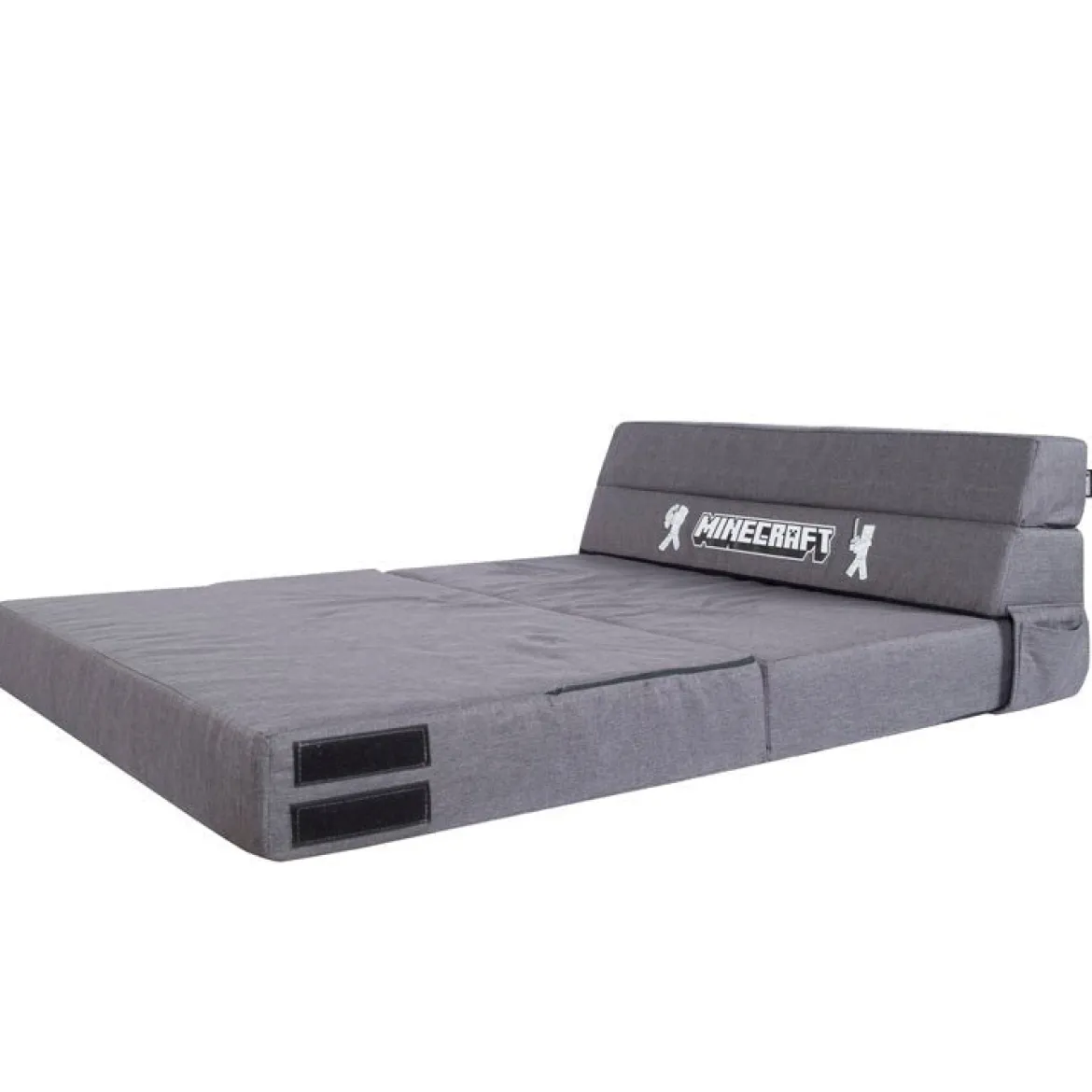 Minecraft Klappsofa „SleepCube“ – ausklappbar & passend zum Kinderbett