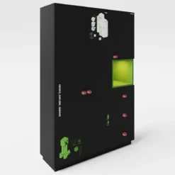Minecraft Kleiderschrank „CraftBox“ – 3-türig mit Schubladen & offenen Fächern
