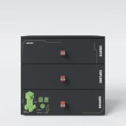 Minecraft Kommode „Creeper Chest“ – mit LED, Soft-Close & 3 Schubladen