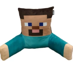 Minecraft Lesekissen „Steve“ – Relaxkissen mit Rücken- & Armstütze
