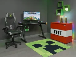 Minecraft Teppich „Creeper“ – Weicher Spiel- & Deko-Teppich