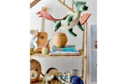 Mobile Fernando - Drache Mobile für Babys & Kinderzimmer in sanften Farben