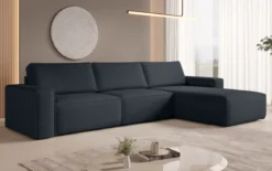 Modulares Ecksofa Yuma aus Bouclé