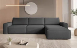 Modulares Ecksofa Yuma aus Bouclé