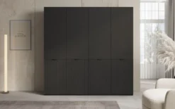 Moduro Elen – Zweimoduliger Kleiderschrank mit strukturierter Front