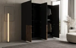 Moduro Naro Duo – Zweimoduliger Design-Kleiderschrank in Eiche Wotan