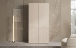 Moduro Varo – Design-Kleiderschrank mit gefräster MDF-Front