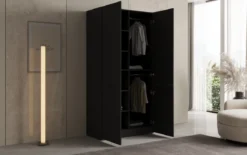 Moduro Varo – Design-Kleiderschrank mit gefräster MDF-Front