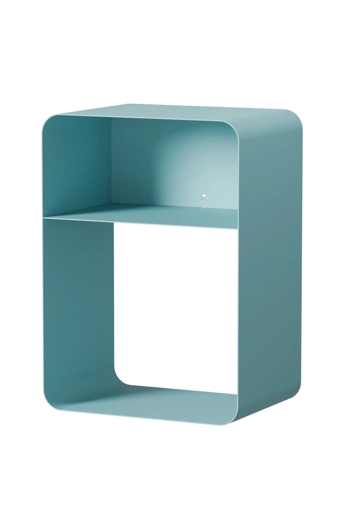 Nachttisch Damio – Minimalistisches Design aus pulverbeschichtetem Metall