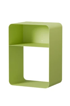 Nachttisch Damio – Minimalistisches Design aus pulverbeschichtetem Metall