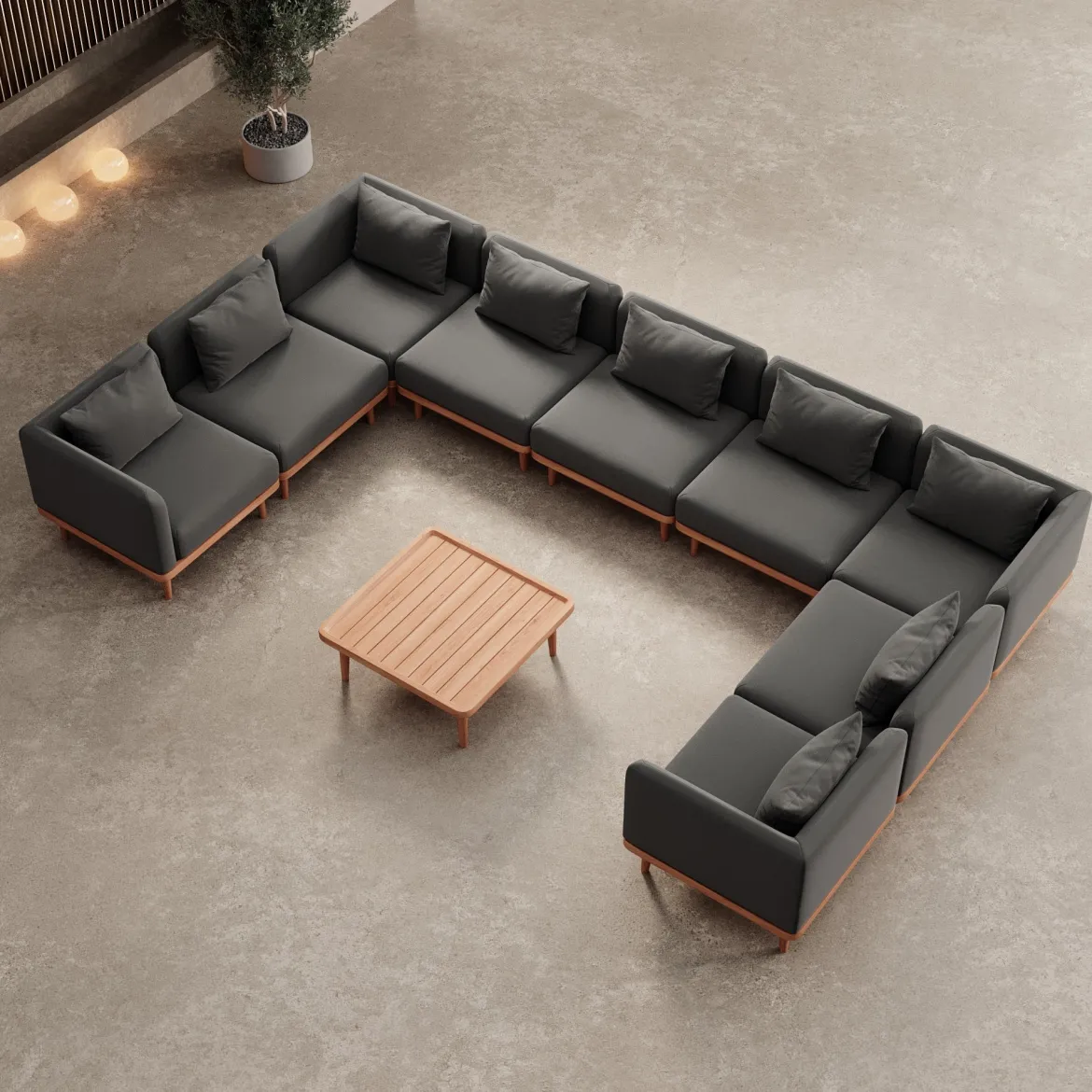 Nouri Wohnlandschaft II – Aevora™ Kollektion