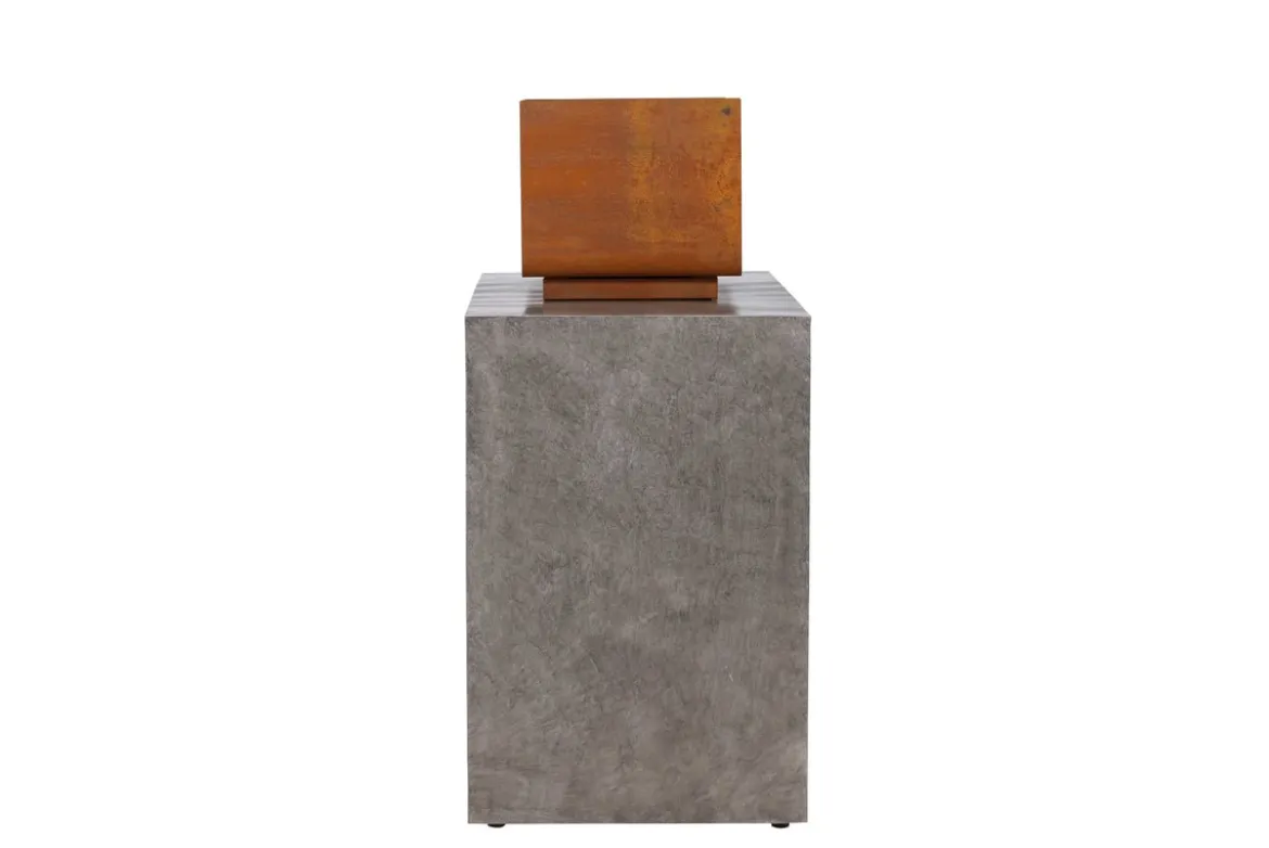 Outdoor Küche Sella - aus Aluminium in Hellgrau inklusive Grill