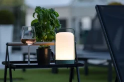 Outdoor-Tischlampe „Inka“ – LED-Lampe aus Kunststoff für Garten, Terrasse & Balkon