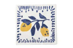Papierservietten Azzura – 33 × 33 cm, 20 Servietten - mediterranes Design