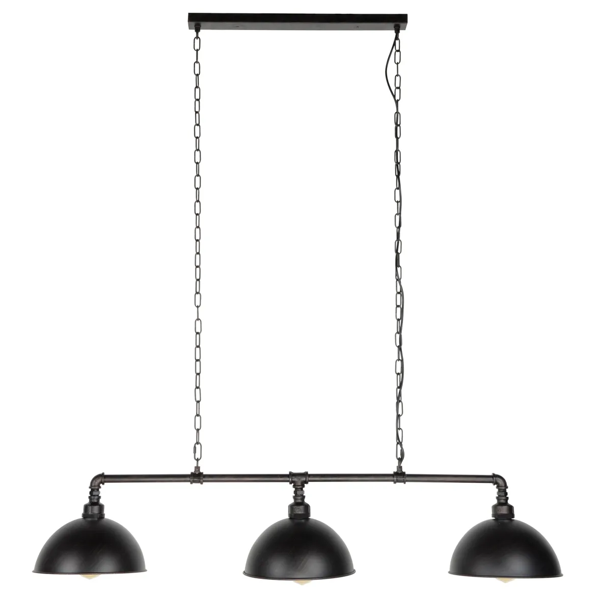 Pendelleuchte „Aurina“ – Industrial Design mit Kettenaufhängung und 3 Leuchten