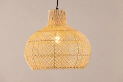 Pendelleuchte „Johannesburg “ – Aus Rattan in Naturoptik