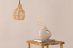 Pendelleuchte „Johannesburg “ – Aus Rattan in Naturoptik