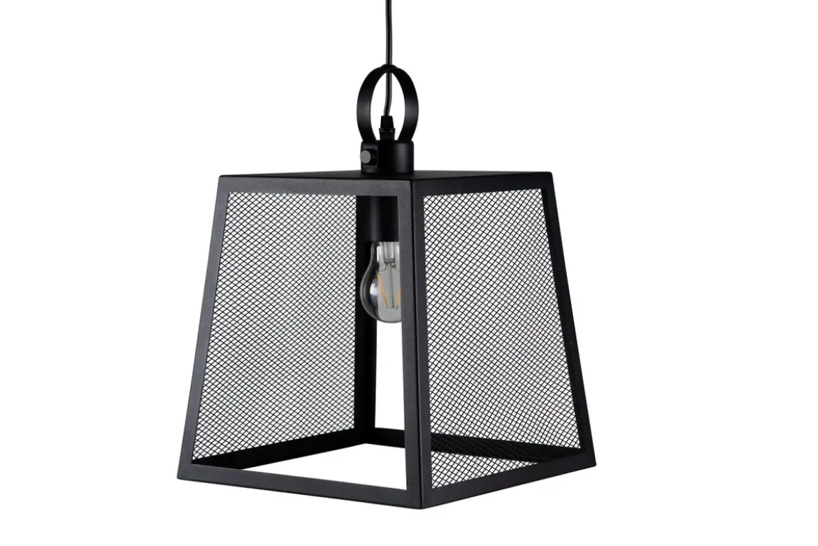 Pendelleuchte „Mburu" – Stilvoll und elegant mit Gittermuster an 2 Seiten