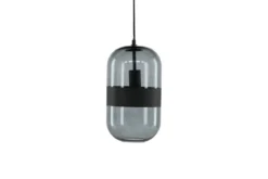 Pendelleuchte „Murchinson" – Elegante, länglichen Form aus Rauchglas